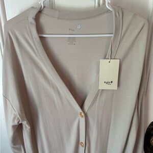 NWT Kyte BABY women’s cardigan oat large
